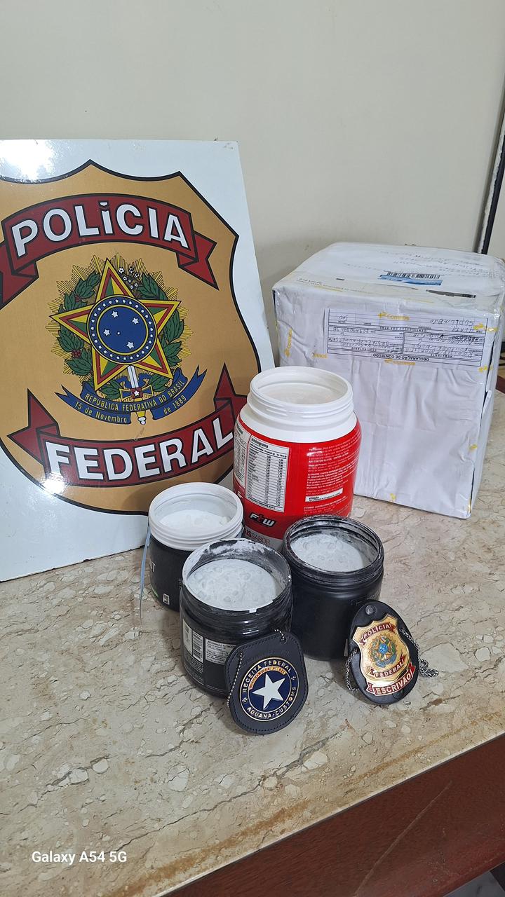 PF prende suspeito em flagrante por envio de cocaína ao estado do Pará
