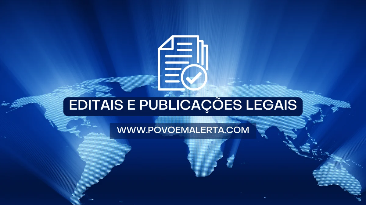 Publicações Legais: Comunicado de Recebimento