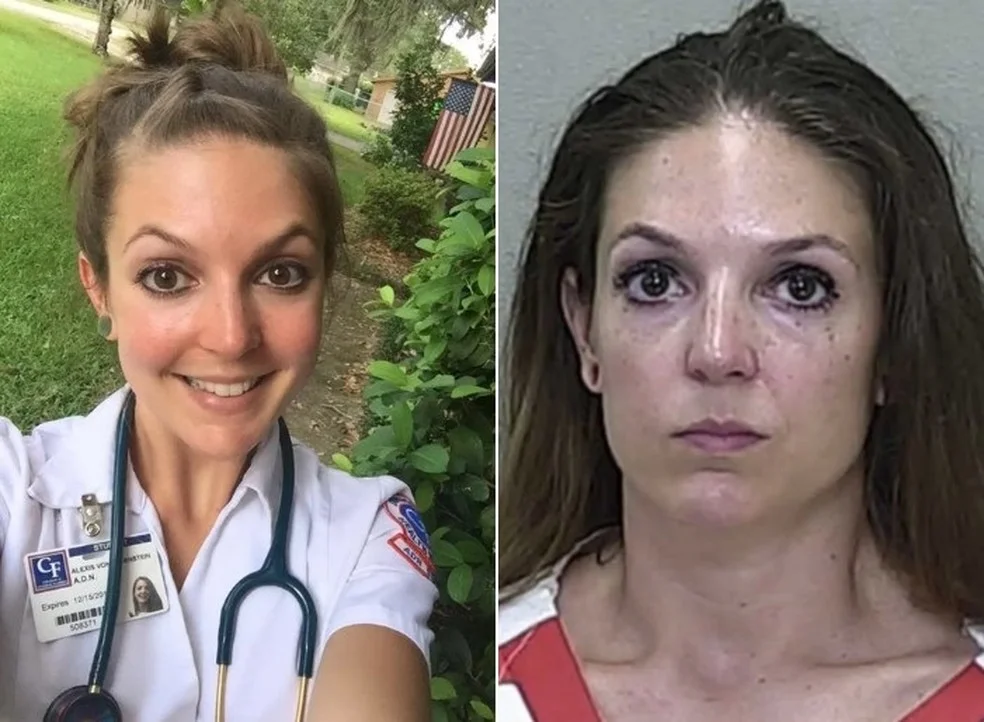 Alexis Von Yates — Foto: Reprodução/Facebook; Marion County Jail