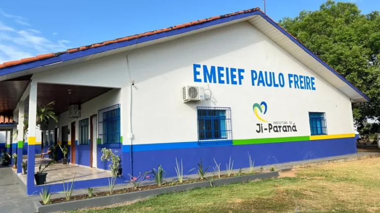 Prefeitura avança na pintura das escolas municipais de Ji-Paraná