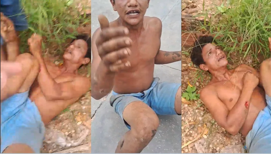 DEU RUIM NO SÃO FRANCISCO EM JI-PARANÁ: “BURITI” LEVA PORRADA E TIJOLADA APÓS ACUSAÇÃO DE FURTO