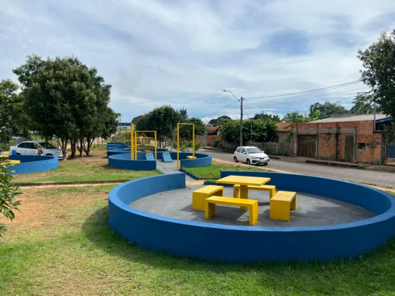 Prefeitura de Ji-Paraná revitaliza Praça do Capelasso e amplia espaço de lazer